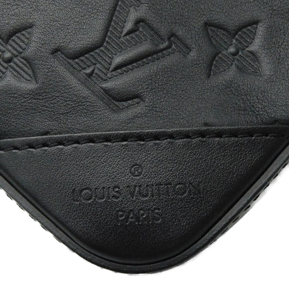 Louis Vuitton Messenger Duo bag Shadow Black body Monogram shoulder - Picture 6 of 7